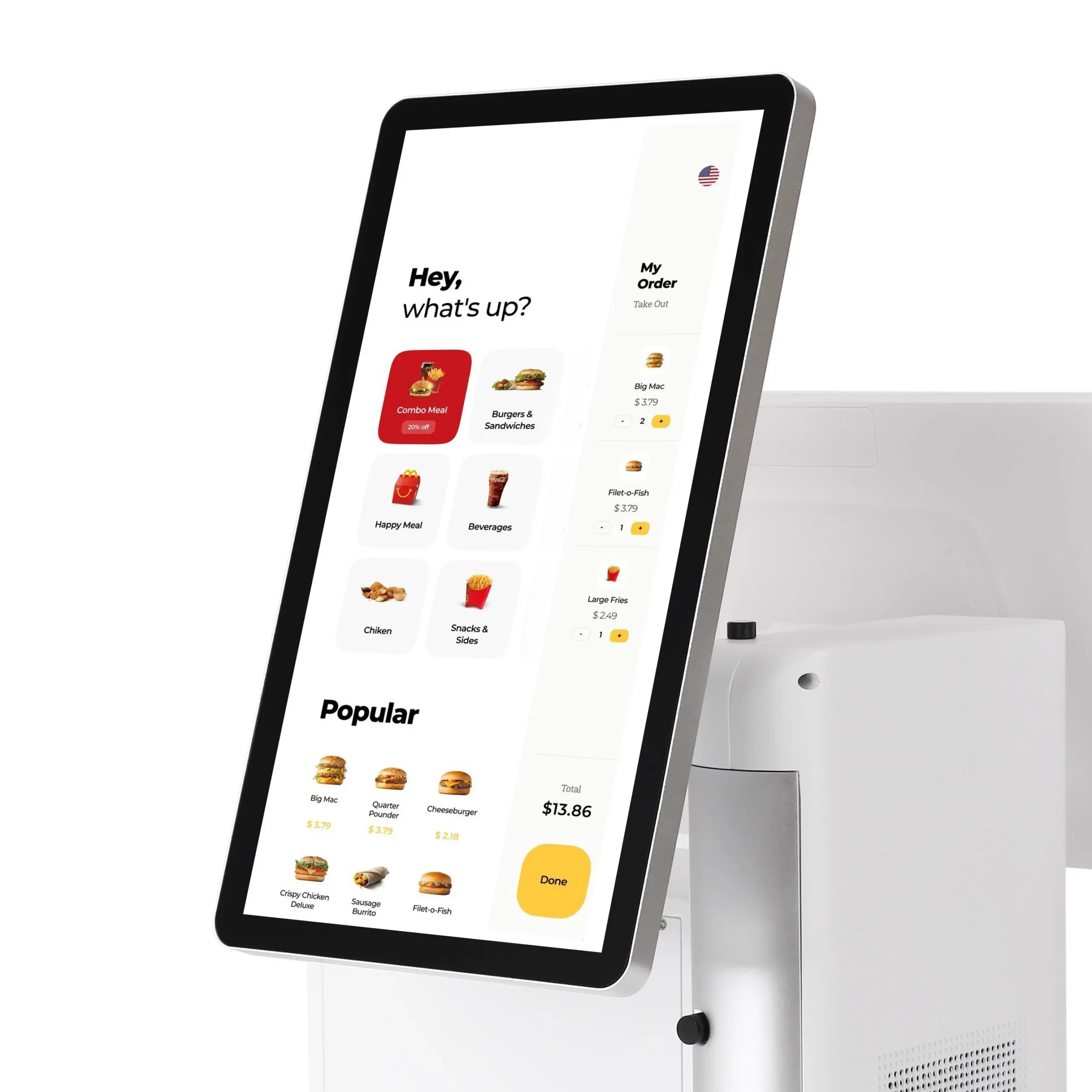 15.6inch customer portrait screen