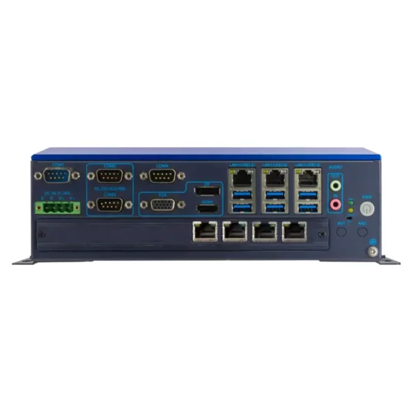 High-performance embedded system with rich IO ports and rugged metal enclosure