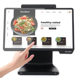 Dual-screen Display Food Delivery POS All-in-One