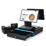 POS system with barcode scanner