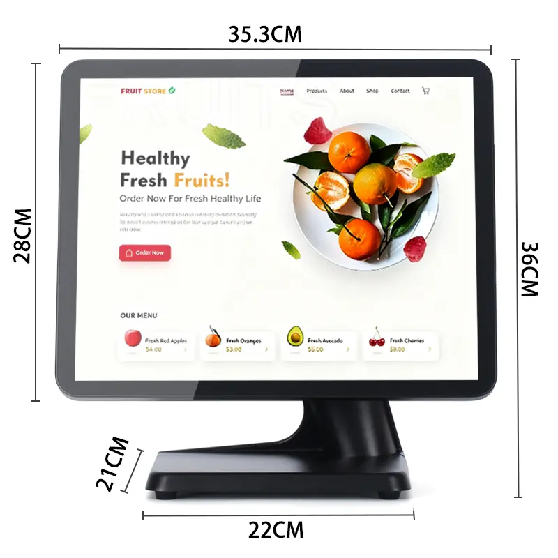 ST9500 POS Size Diagram
