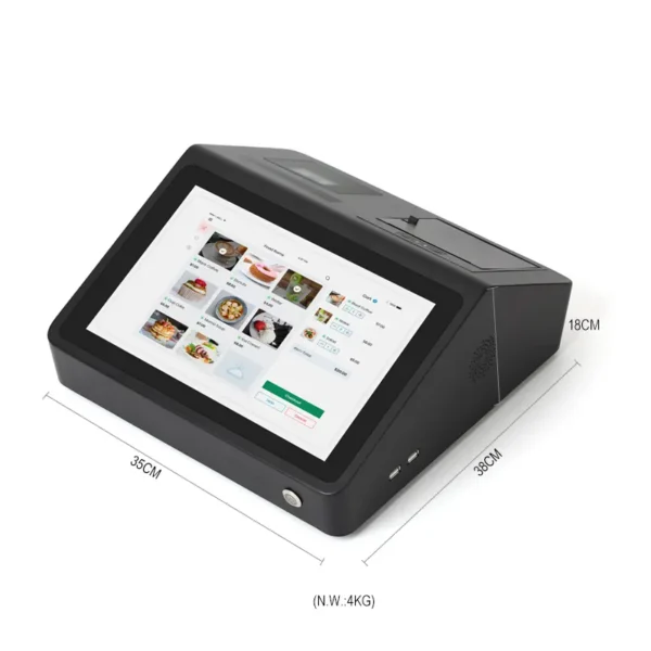 Touchscreen table POS system