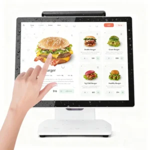 All-in-one touch screen cashier machine
