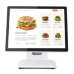 Single-screen touch screen POS terminal