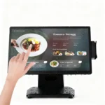 Touchscreen gas station POS terminal