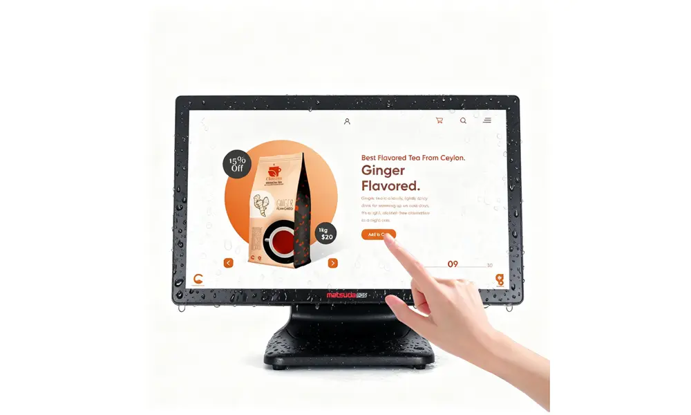 Screen Protector Pos System 18.5 Inch Dual-Screen POS Payment Device Manufacturer